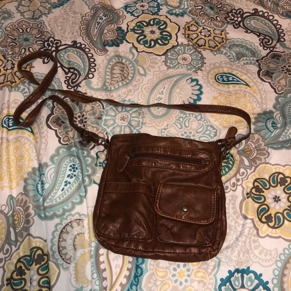 Brown satchel